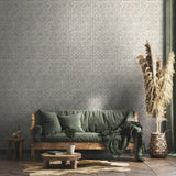 Galerie 45741 The Woods and Wicker 3D optics Silver Grey Wallpaper 45741 Silver Grey Wallpaper