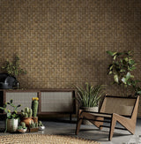 Galerie 45742 The Woods and Wicker 3D optics Bronze Brown Wallpaper 45742 Bronze Brown Wallpaper