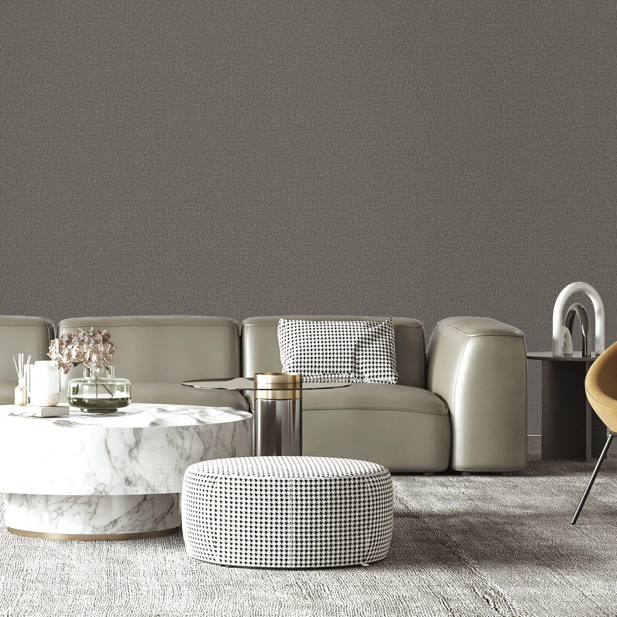 Galerie DC30022 Designer Colors Cross-Hatch Texture Grey Wallpaper DC30022 Grey Wallpaper