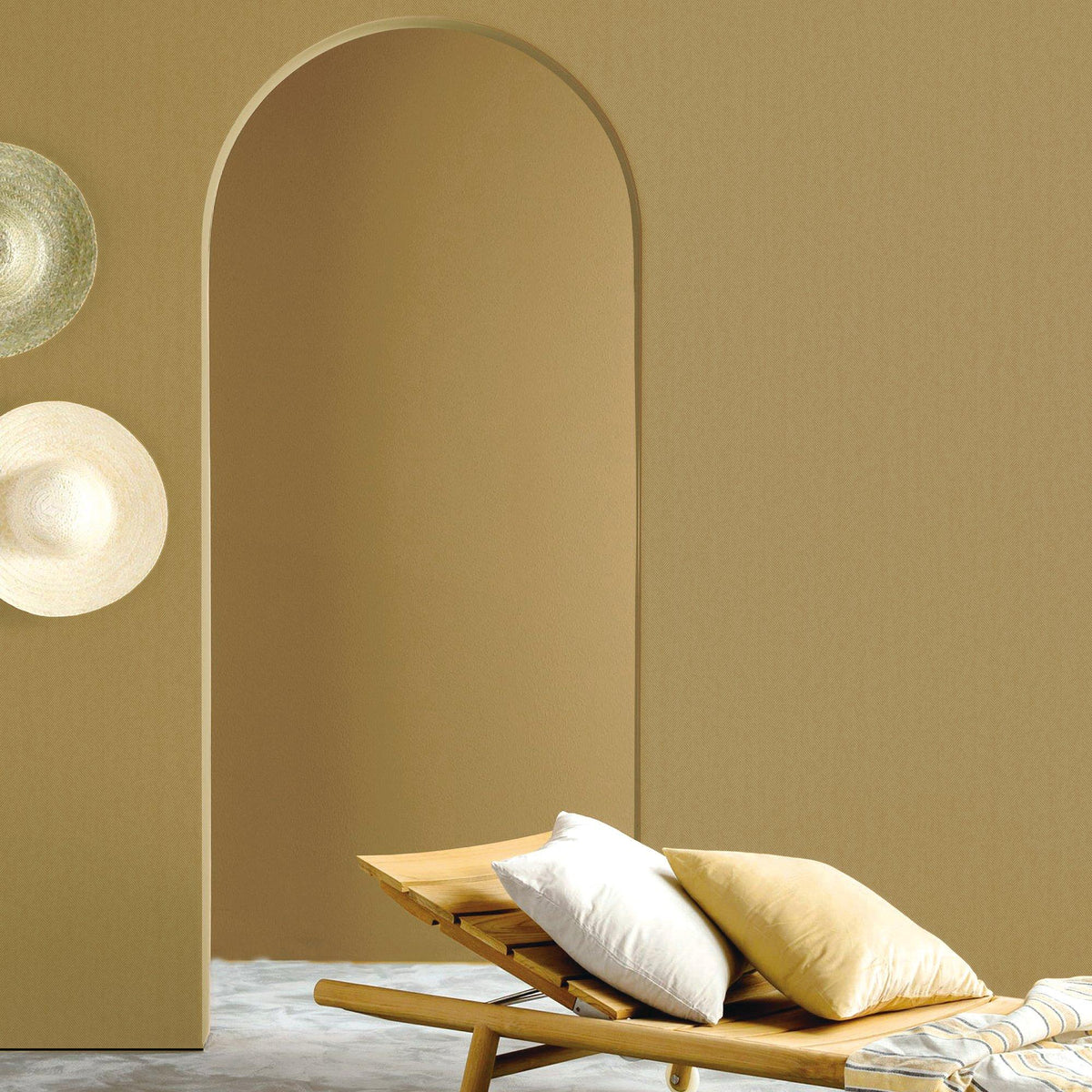 Galerie DC30106 Designer Colors Diagonal Texture Yellow Wallpaper DC30106 Yellow Wallpaper
