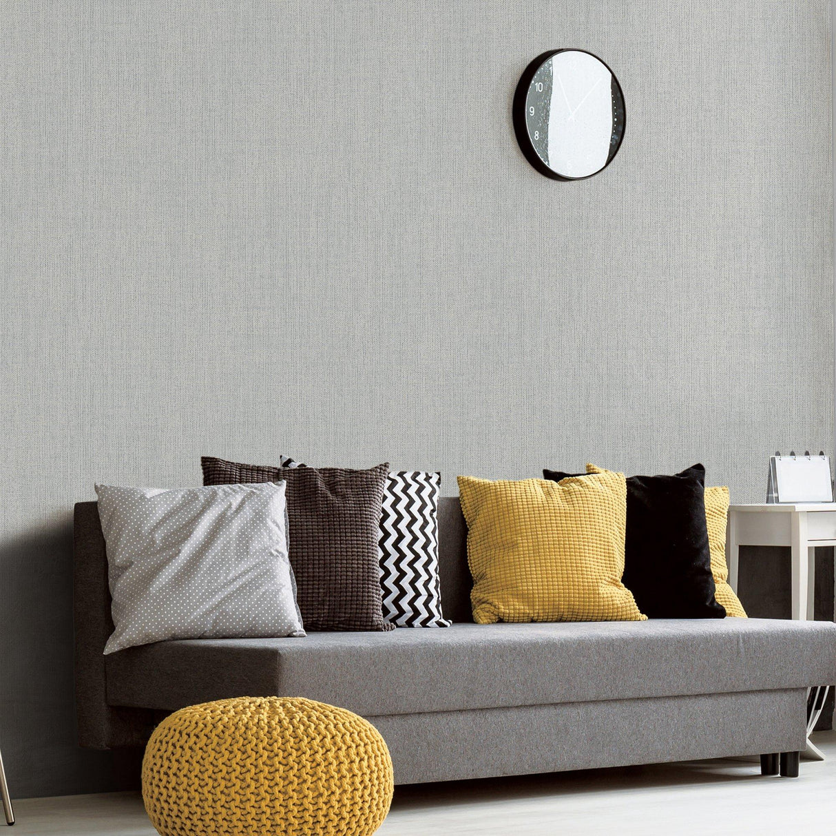 Galerie DC30121 Designer Colors Climbing Texture Grey Wallpaper DC30121 Grey Wallpaper