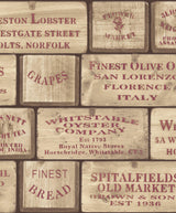Galerie G12306 Kitchen Recipes Wood Beige Wallpaper G12306 Beige Wallpaper