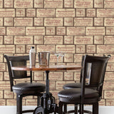 Galerie G12306 Kitchen Recipes Wood Beige Wallpaper G12306 Beige Wallpaper