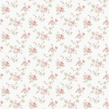 Galerie G67897 Miniatures 2 Medium Rose Trail Cream Wallpaper G67897 Cream Wallpaper