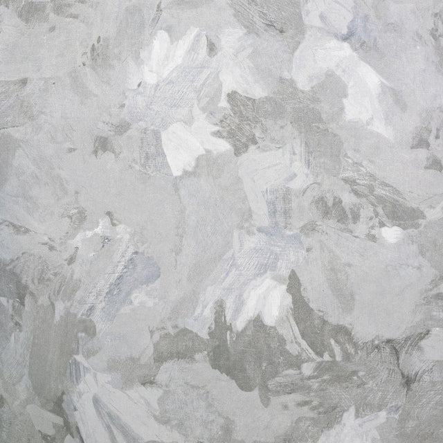 Galerie GH2691123 Julie Feels Home Paeonia Plain Silver Grey Wallpaper GH26911-23 Silver Grey Wallpaper