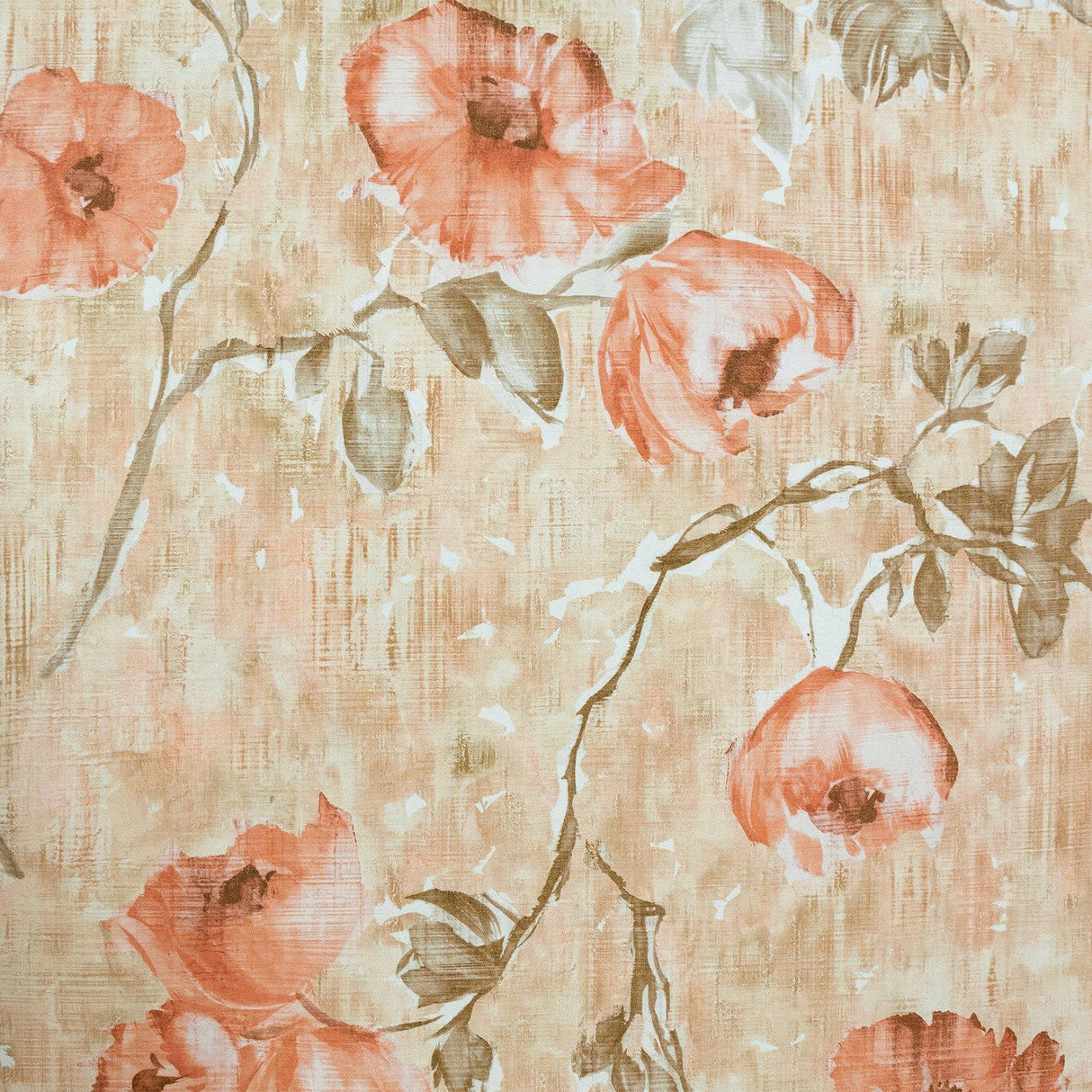 Galerie GH2691523 Julie Feels Home Petunia Orange Wallpaper GH26915-23 Orange Wallpaper