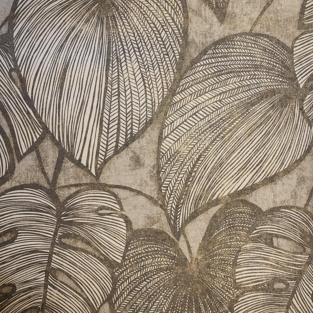 Galerie GH2693723 Julie Feels Home Monstera Bronze Brown Wallpaper GH26937-23 Bronze Brown Wallpaper