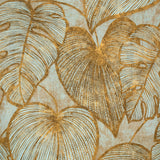 Galerie GH2694323 Julie Feels Home Monstera Gold Wallpaper GH26943-23 Gold Wallpaper