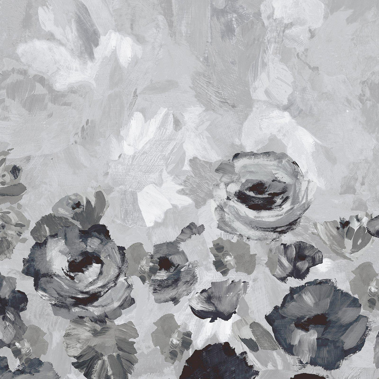 Galerie GH2695923 Julie Feels Home Paeonia Twinwall Silver Grey Mural GH26959-23 Silver Grey Mural