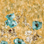 Galerie GH2696223 Julie Feels Home Petunia Twinwall Gold Mural GH26962-23 Gold Mural