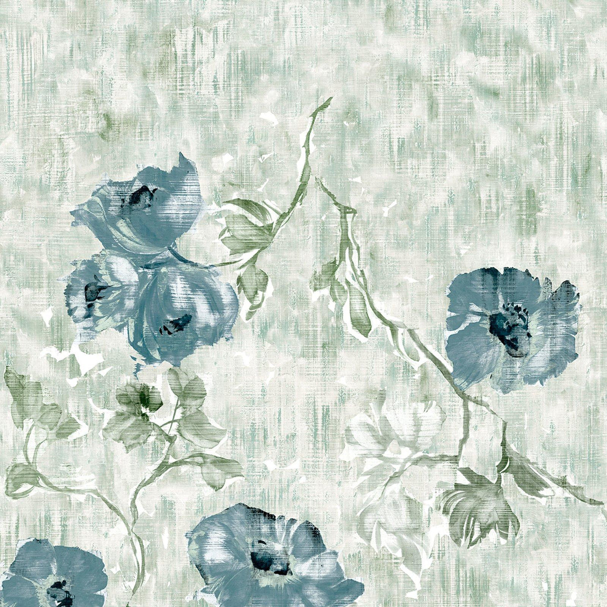 Galerie GH2696523 Julie Feels Home Petunia Twinwall Green Mural GH26965-23 Green Mural