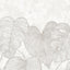 Galerie GH2697923 Julie Feels Home Monstera Twinwall White Mural GH26979-23 White Mural
