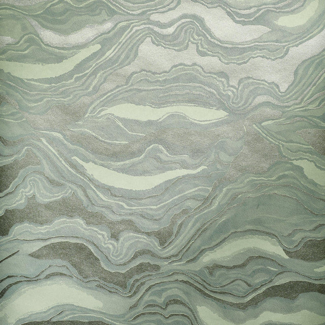 Galerie GH3002823 Slow Living Reflection Blue Wallpaper GH30028-23 Blue Wallpaper