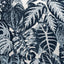 Galerie GH8126423 Feel Elephant Leaf Blue Wallpaper GH81264-23 Blue Wallpaper