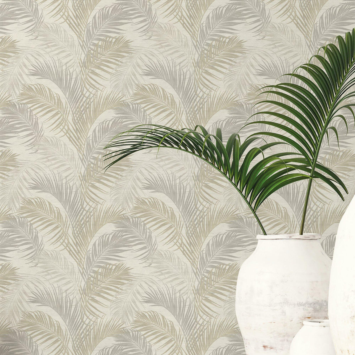 Galerie PS33311 Synergy Tree Leaf Beige Wallpaper PS33311 Beige Wallpaper