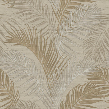 Galerie PS33314 Synergy Tree Leaf Bronze Brown Wallpaper PS33314 Bronze Brown Wallpaper