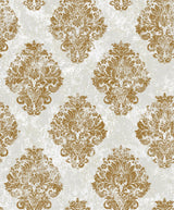 Galerie W78228 Metallic FX Metallic Damask Gold Wallpaper W78228 Gold Wallpaper