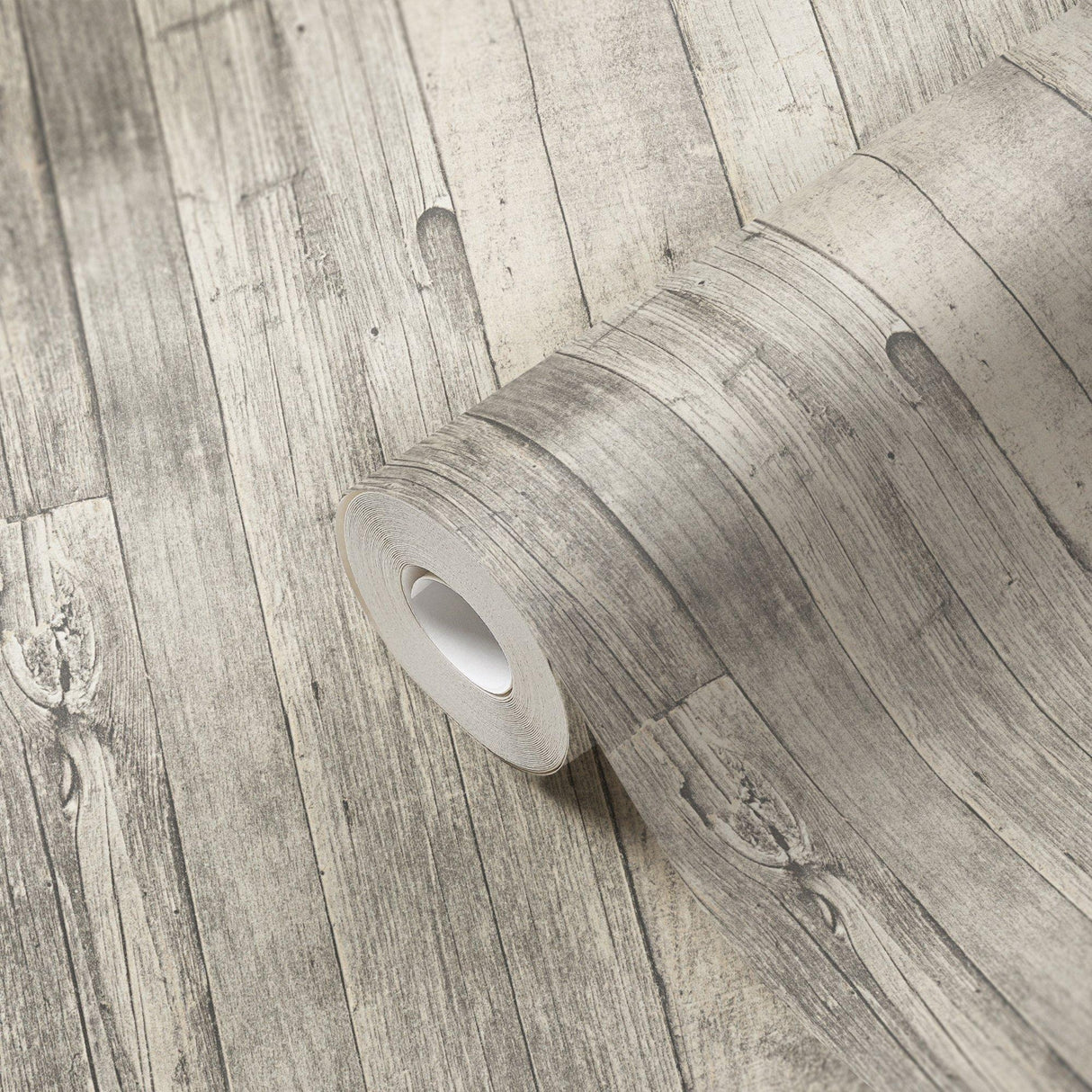 Galerie WW22212 The Woods and Wicker Reclaimed Wood Effect Motif Beige Wallpaper WW22212 Beige Wallpaper