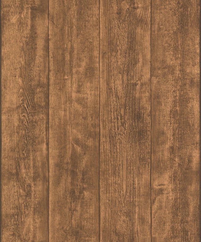 Galerie WW22216 The Woods and Wicker Vintage Wood Effect Motif Bronze Brown Wallpaper WW22216 Bronze Brown Wallpaper