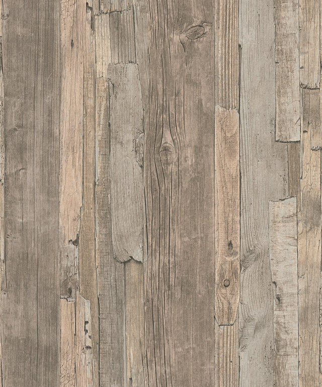 Galerie WW22215 The Woods and Wicker Drift Wood Effect Motif Bronze Brown Wallpaper WW22215 Bronze Brown Wallpaper