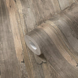 Galerie WW22215 The Woods and Wicker Drift Wood Effect Motif Bronze Brown Wallpaper WW22215 Bronze Brown Wallpaper