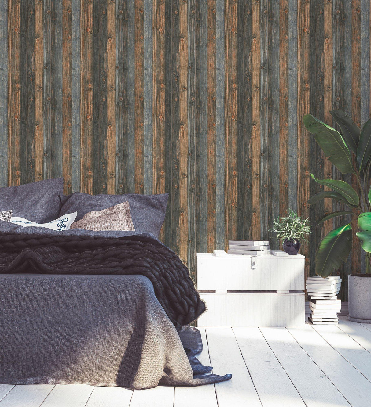 Galerie WW22217 The Woods and Wicker Wood Knots Effect Motif Bronze Brown Wallpaper WW22217 Bronze Brown Wallpaper
