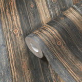 Galerie WW22217 The Woods and Wicker Wood Knots Effect Motif Bronze Brown Wallpaper WW22217 Bronze Brown Wallpaper