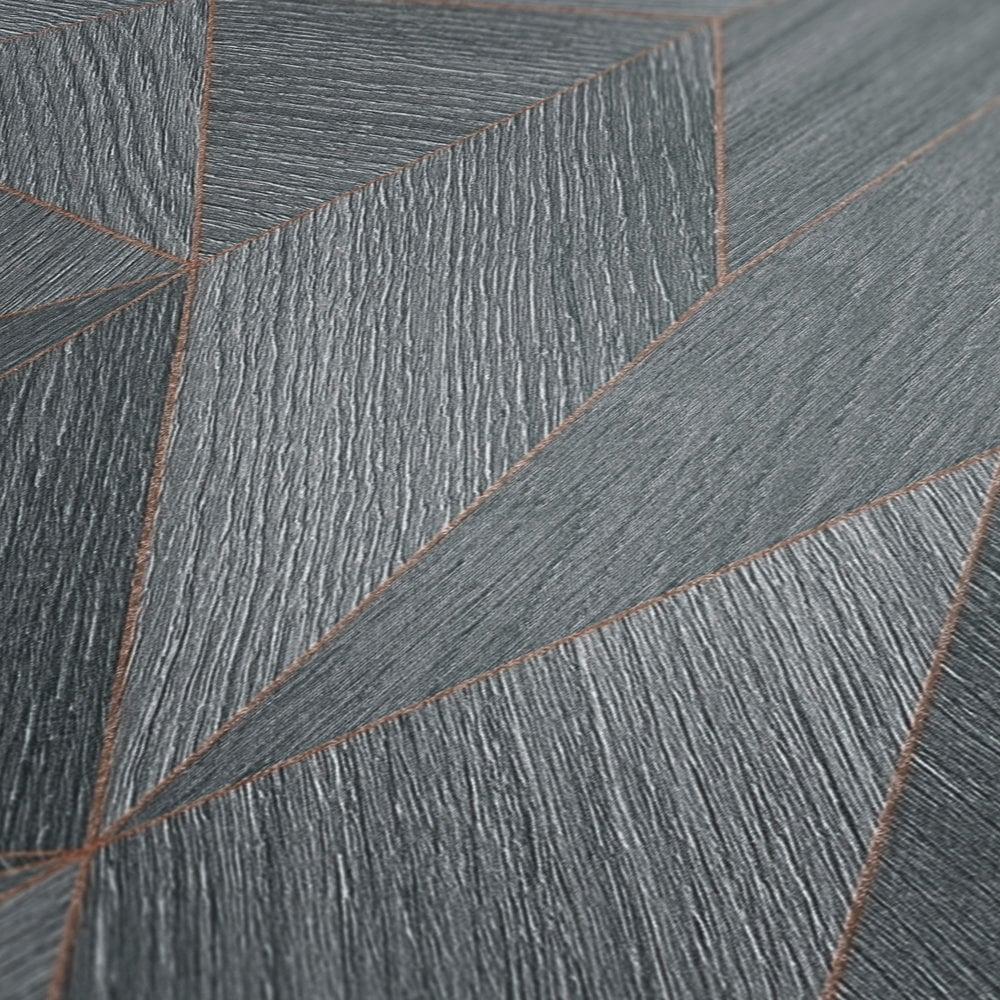 Galerie WW22221 The Woods and Wicker Geometric Wood Effect Motif Silver Grey Wallpaper WW22221 Silver Grey Wallpaper