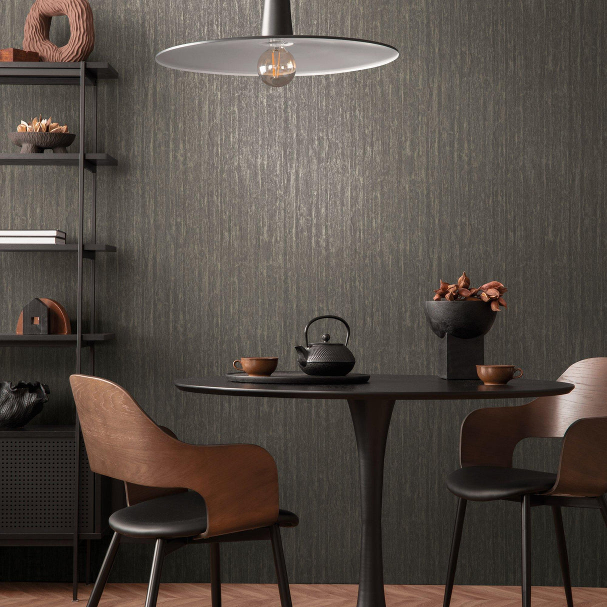 Galerie WW22231 The Woods and Wicker Forest Texture Silver Grey Wallpaper WW22231 Silver Grey Wallpaper