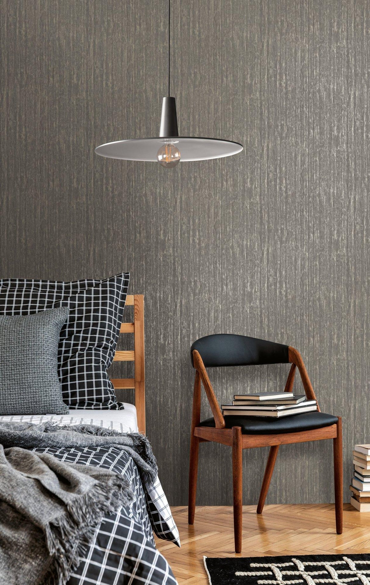 Galerie WW22231 The Woods and Wicker Forest Texture Silver Grey Wallpaper WW22231 Silver Grey Wallpaper