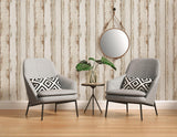 Galerie WW22232 The Woods and Wicker Wood Stripe Effect Motif Bronze Brown Wallpaper WW22232 Bronze Brown Wallpaper