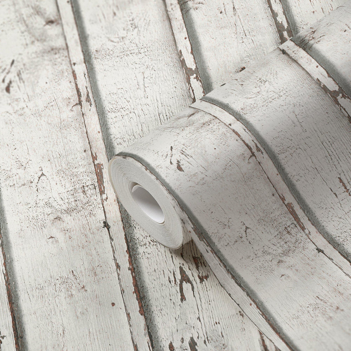 Galerie WW22233 The Woods and Wicker Dual Stripe Wood Effect Motif Silver Grey Wallpaper WW22233 Silver Grey Wallpaper