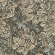 Thibaut Night Garden Brown Wallpaper