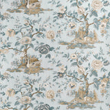Thibaut Forest Lodge Spa Blue Wallpaper