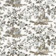 Thibaut Forest Lodge Brown And White Wallpaper