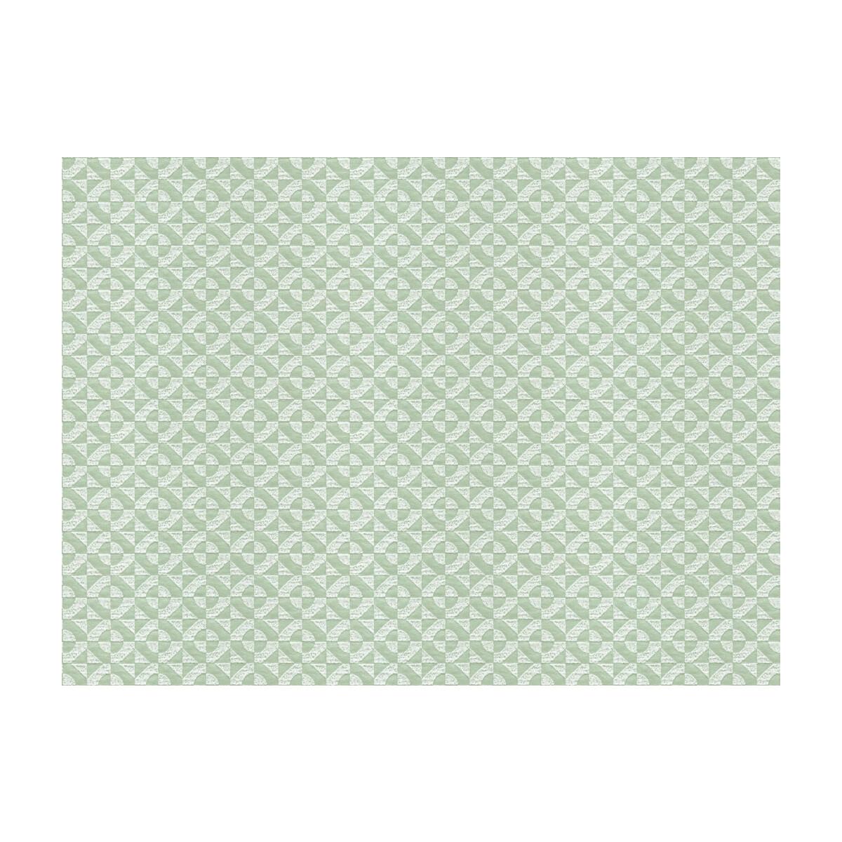 Kravet FIG GEO GRN/WHT Upholstery Fabric