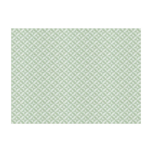 Kravet FIG GEO GRN/WHT Upholstery Fabric