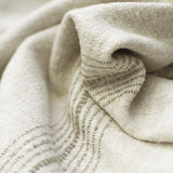 Andrew Martin ATRANI STRIPE TAUPE Upholstery Fabric