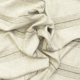 Andrew Martin ATRANI STRIPE TAUPE Upholstery Fabric