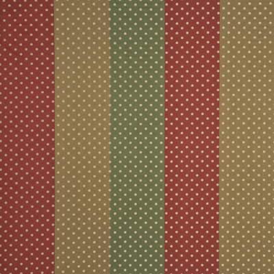 G P & J Baker MIRABEL STRIPE RED/BRN Drapery Fabric