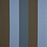 G P & J Baker MIRABEL STRIPE CHOC/BL Drapery Fabric