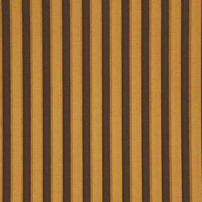 G P & J Baker PLEATED STRIPE CHOCOLATE/BRONZE Drapery Fabric