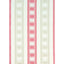 G P & J Baker RYECOTE STRIPE ROYAL RED/BRONZE Fabric