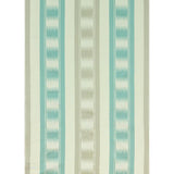 G P & J Baker RYECOTE STRIPE AQUA/SILVER Fabric