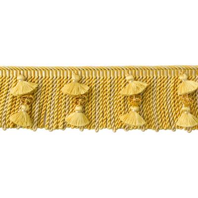 Brunschwig & Fils SOURIRE DE SOIE LONG FRINGE WITH TASSEL ANTIQUE GOLD Trim