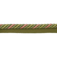 Brunschwig & Fils APPLAUSE LARGE CORD WITH TAPE IVY & BLOSSOM Trim