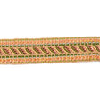 Brunschwig & Fils REVE DE PAPILLON 2 INCH BRAID CORAL/SHRIMP GREEN Trim
