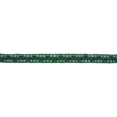 Brunschwig & Fils REVE DE PAPILLON 1/2 INCH BRAID EMERALD Trim