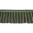 Brunschwig & Fils REVE DE PAPILLON 2 3/4 IN LONG FRING EMERALD Trim