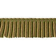 Brunschwig & Fils REVE DE PAPILLON 2 3/4 IN LONG FRING OLIVE YELLOW/BRONZE Trim